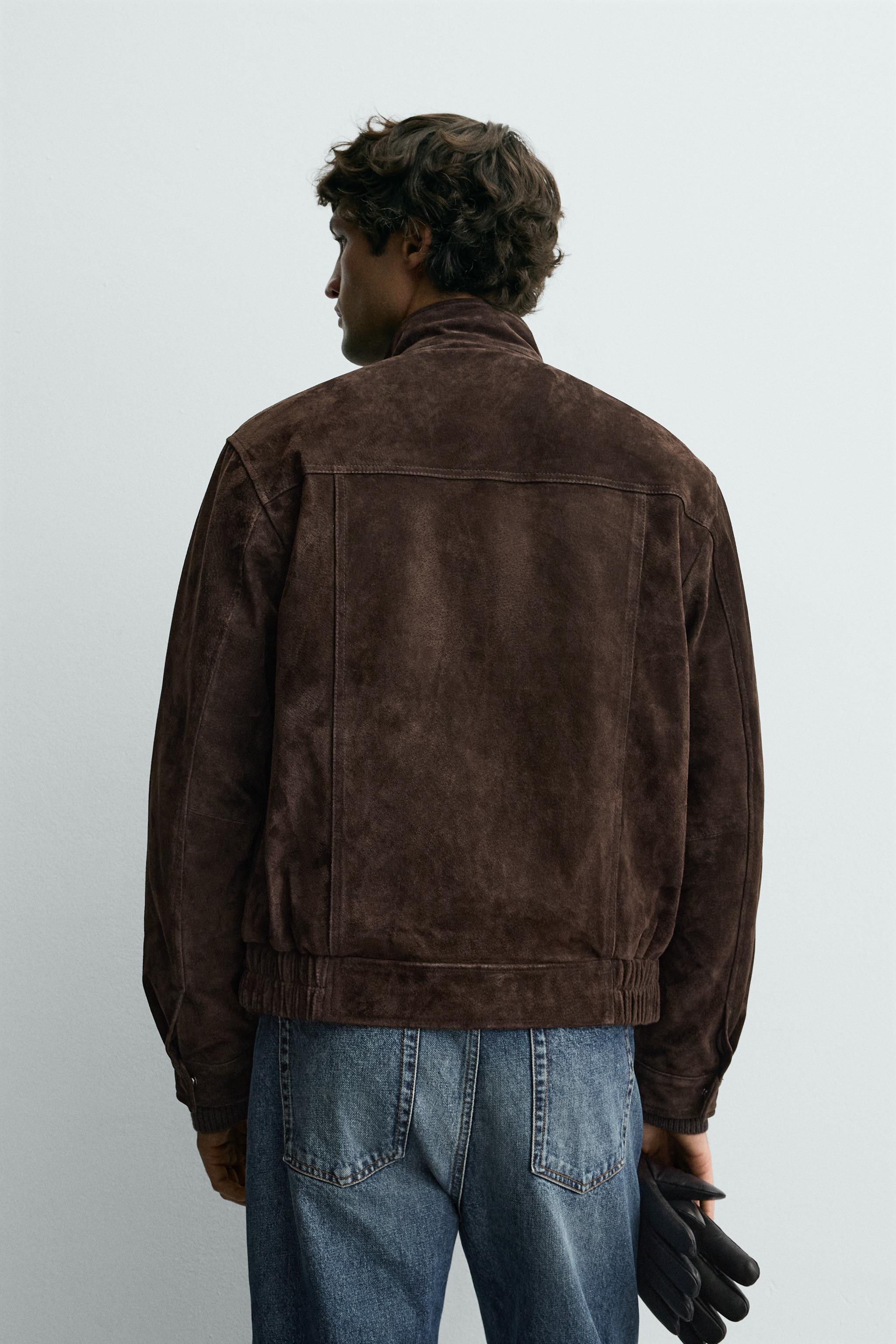 SUEDE LEATHER JACKET